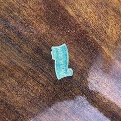 北海道 千歳市/恵庭市 近郊配送可能 イタリア製 象嵌ワゴン 2段 キャスター付ワゴン グリーン ハンドル付 イタリア家具 店頭でのお受渡し大歓迎の画像