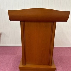 演台(木製)
