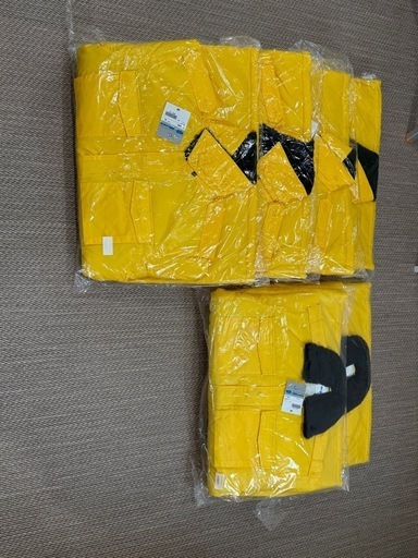 防寒ジャンパー（黄色）