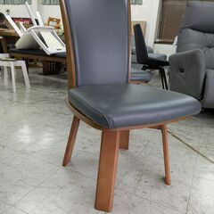 単品チェア　キズあり　回転ダイニングチェア　合成皮革