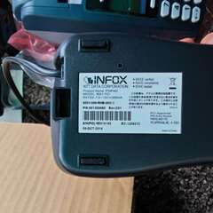 NTT INFOXカード 決済端末 T101-SE ロール紙 付き 新品 開封のみ 動作未確認の画像
