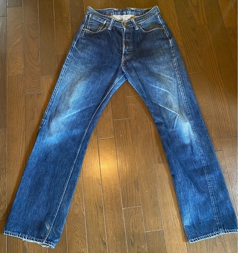 限定廃番フルカウントvintageレプリカデニムジーンズセルビッチ赤耳ボタンフライシンチバックワークカーゴペインターxx