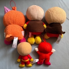 アンパンマンぬいぐるみ5点セットの画像