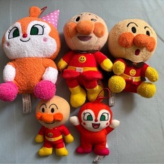 アンパンマンぬいぐるみ5点セット