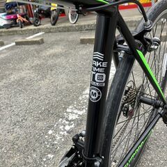 🚲🚴🚲🚴⭐️新品・未使用品⭐️21Technology　700C　グリーンブラック　ロード自転車🚲🚴🚲🚴の画像