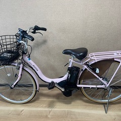 美品✨ ほぼ新品のブリヂストン電動自転車、バッテリー6.2AH