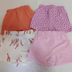 ショートパンツ　4枚セット　ピンク色の画像
