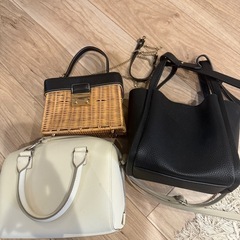 バッグ　カゴ　ショルダー