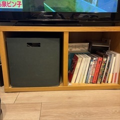 【無料！】レコード棚（本やDVDも収納できます）