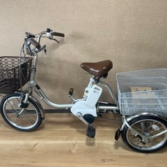 美品✨ パナソニック電動自転車、バッテリー16.0AH
