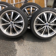 アルミホイールとタイヤ4本セット