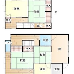 水戸市大串町（常澄駅 ） 一戸建 ４DK 売ります - 水戸市