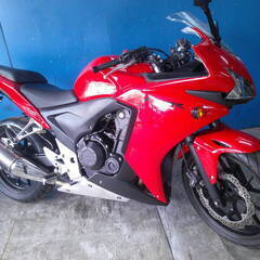 HONDA CBR400R 赤 車検予備検対応車 エンジン始動動...