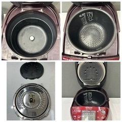 ★北九州市周辺限定【日立】美品❗炊飯器　5合炊　2017年製造年製 ［RZ -XV100BKM］【3か月保証付★配達に設置込】💳自社配送時🌟代引き可💳※現金、クレジット、スマホ決済対応『オンライン決済可能』『店内決済も可能』の画像