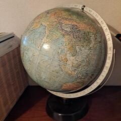 古い地球儀　アンティーク