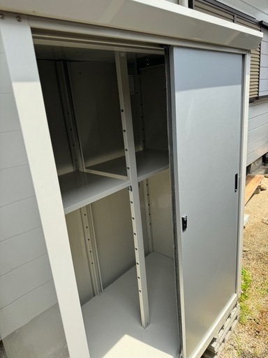 125 ×153 物置き グリーンライフ 倉庫 収納庫 屋外 ガレージ