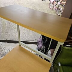 リサイクルショップどりーむ天保山店　No2449　レンジラック　コンセント・キャスター付き♪　の画像