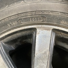 アルミ 155/65R13 軽自動車　スペアタイヤにの画像
