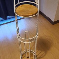 トイレロールホルダー ネコ (ホワイト) ニトリ