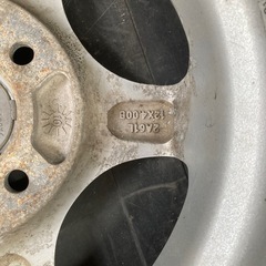 145R12  スペアタイヤに　 軽トラ　バン 1本のみの画像