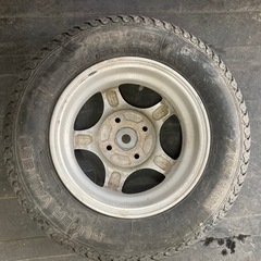 145R12  スペアタイヤに　 軽トラ　バン 1本のみの画像