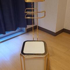 トイレロールホルダー ゴミ箱 ホワイト ゴールド トイレ サニタリー