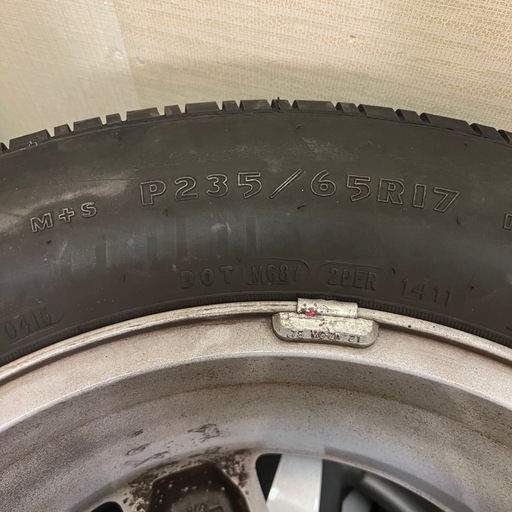 Jeep ジープ タイヤ EAGLE RS-A 純正 ホイール 17×7J×40.48　　 