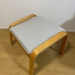 IKEA イケア POÄNG  ポエング パーソナルチェア&オットマン     の画像