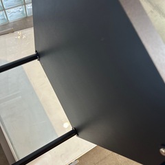 オフィス机　ブラックの画像