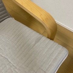 IKEA イケア POÄNG  ポエング パーソナルチェア&オットマン     の画像