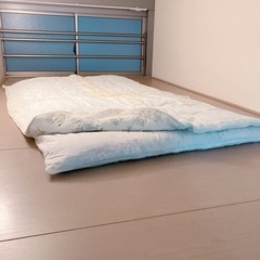 5/24迄/シングル敷布団と夏用掛け布団　汚れアリの画像