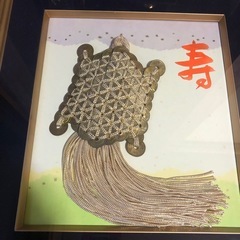 手工芸品　額入りの画像