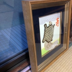 手工芸品　額入りの画像