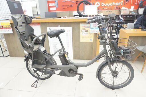BRIDGESTONE bikke グレー 中古電動自転車 ジャンク品