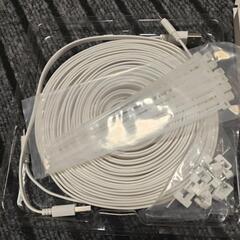 アンドロイドの充電コード2本組の画像