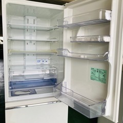 値下げ 三菱 ノンフロン冷凍冷蔵庫 MR-CX37ED-W形 365L 2019年製 3D