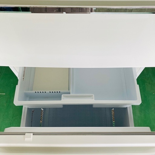 値下げ三菱ノンフロン冷凍冷蔵庫MR-CX37ED-W形365L 2019年製3D 動作 