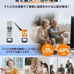 集音器　白の画像