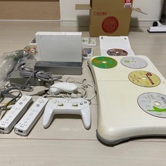 Nintendo Wii + ゲームソフト９の画像