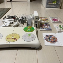 Nintendo Wii + ゲームソフト９の画像