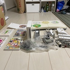 Nintendo Wii + ゲームソフト９の画像