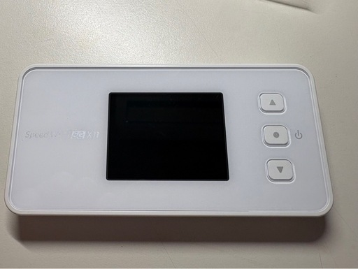 美品！モバイルWi-Fi　Speed Wi-Fi  5G X11