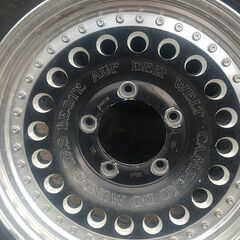 スズキジムニーJA11に取り付けてました、三菱ジープにも取り付け...