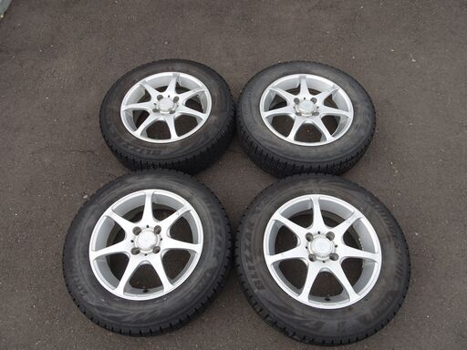 決まりました　BSスタッドレスタイヤ 165/70R14 ブリヂストン VRX2  ホイール付き4本