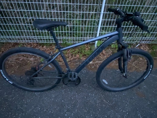 ジャンク　引き取り限定　自転車　splendide グレー　27 KENDA ジャンク引き取り限定自転車splendide グレー27 KENDA