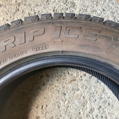 GRIPMAX 185/60R15 4本 2022年製ほぼ新品冬タイヤ フィットスイフトシエンタMINIなどにの画像