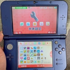 値下げ相談可能。Newニンテンドー3DS LL メタリックブルー