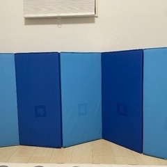 美品ikea ジムマット　防音マット　足音対策　6枚セットの画像