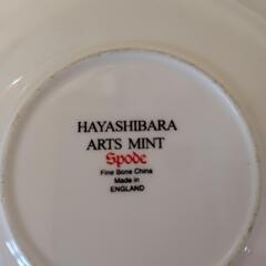 英国 Spode スポード社製 林原美術館デザイン 陶器 平皿の画像