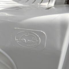 【SALE】ガーデンテーブル＆チェア4脚セット◆ホワイト◆2503B④-4の画像